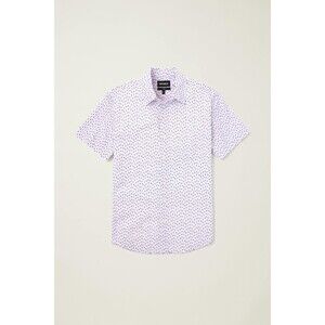 Bonobos Riviera Short Sleeve Men's Shirt Buttondown Standard Fit Short L 283421